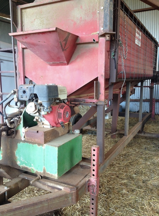 Frahn Mobile Grain Cleaner Farm Tender